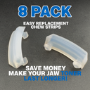 8 pack replacement chew strips, pack view