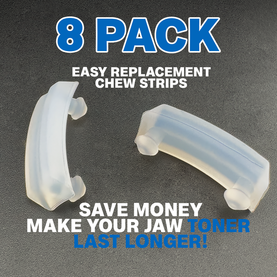8 pack replacement chew strips, pack view