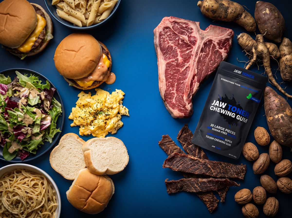 Modern food went soft: why jaw muscles need training