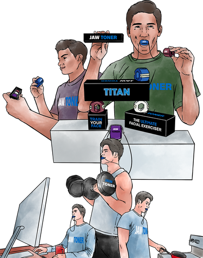 Kit de transformación definitiva del tónico de mandíbula