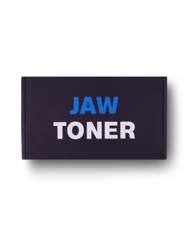 Jaw Toner Ultimate Transformation Kit box, top view – Jaw Toners