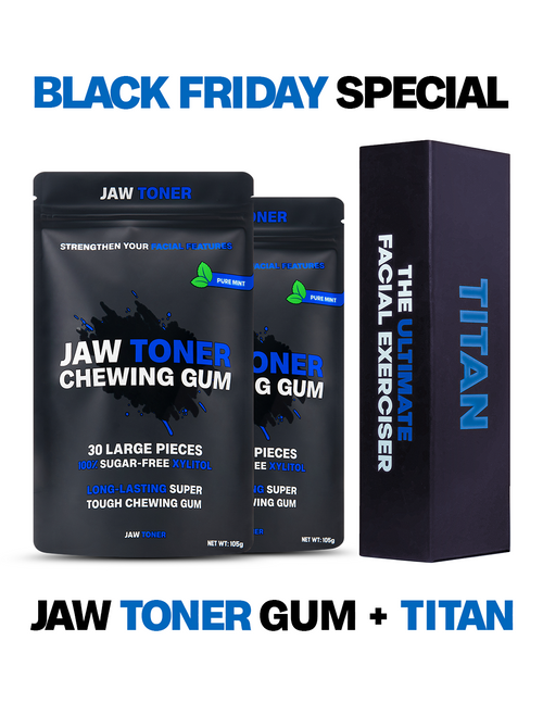 Jaw Toner Gum & Titan Bundle