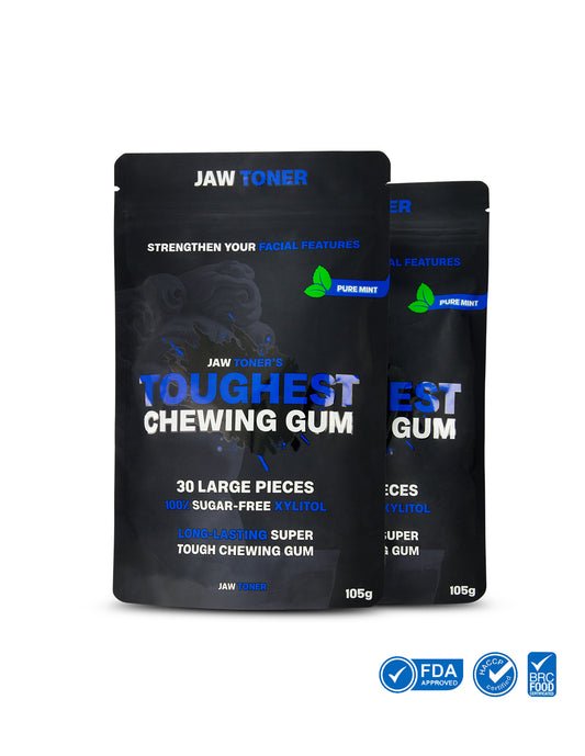 Jaw Toner's Toughest Gum - Pure Mint