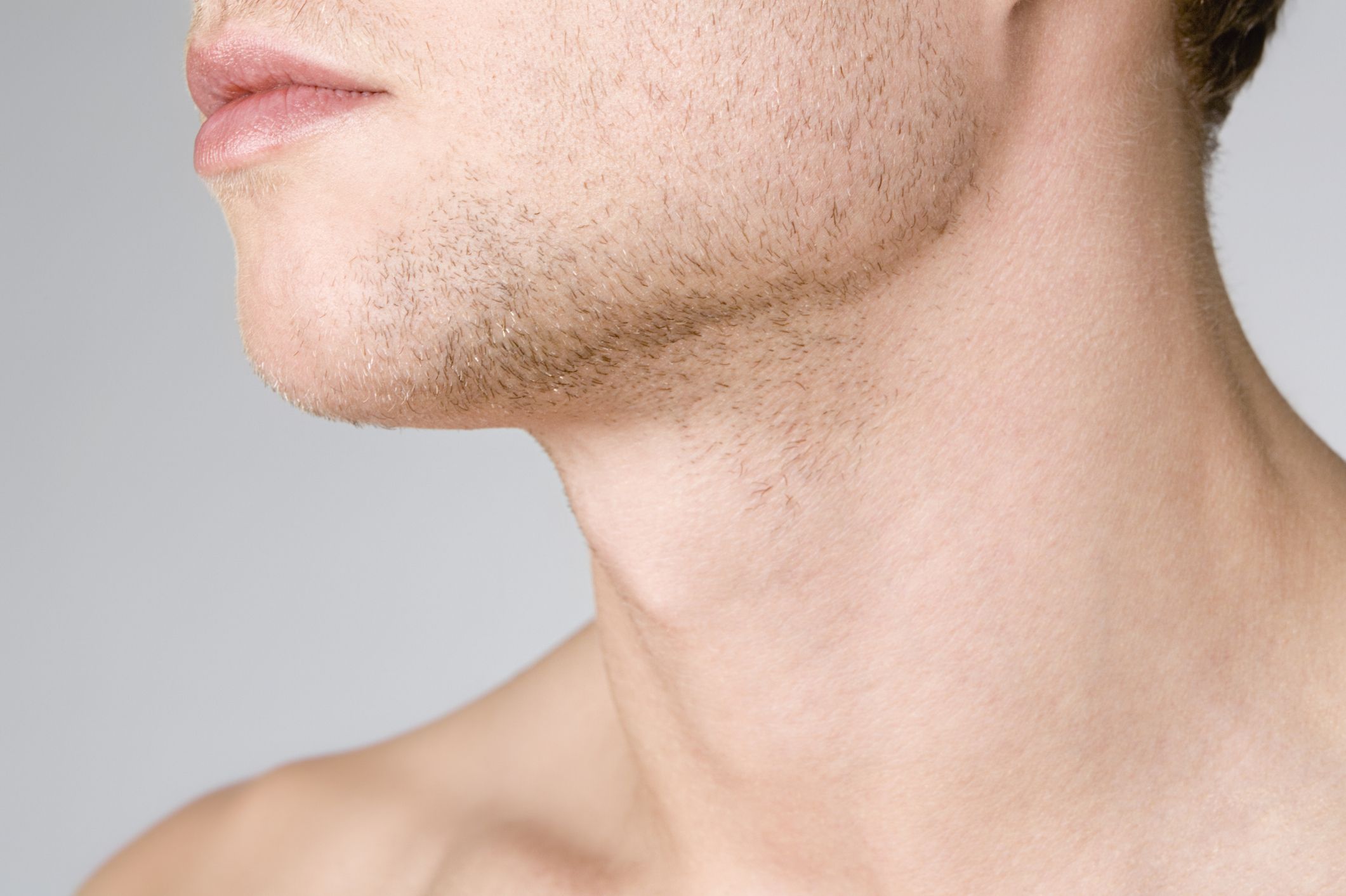 male chin and neck royalty free image 1642423583