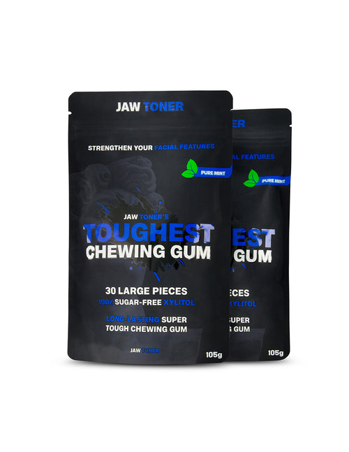 Jaw Toner's Toughest Gum - Pure Mint