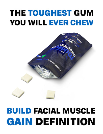 Jaw Toner's Toughest Gum - Pure Mint